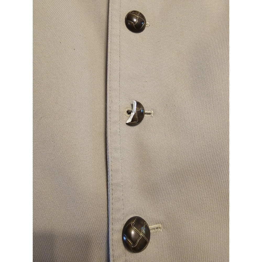 70s Vintage London Fog Trench Coat Faux Fur Lining And Collar Mens Size 38 - Picture 7 of 9